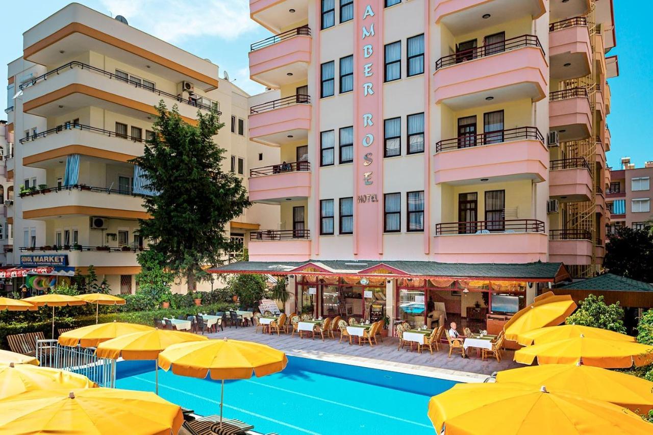 Amber-Rose Apart Hotel Alanya Exterior foto